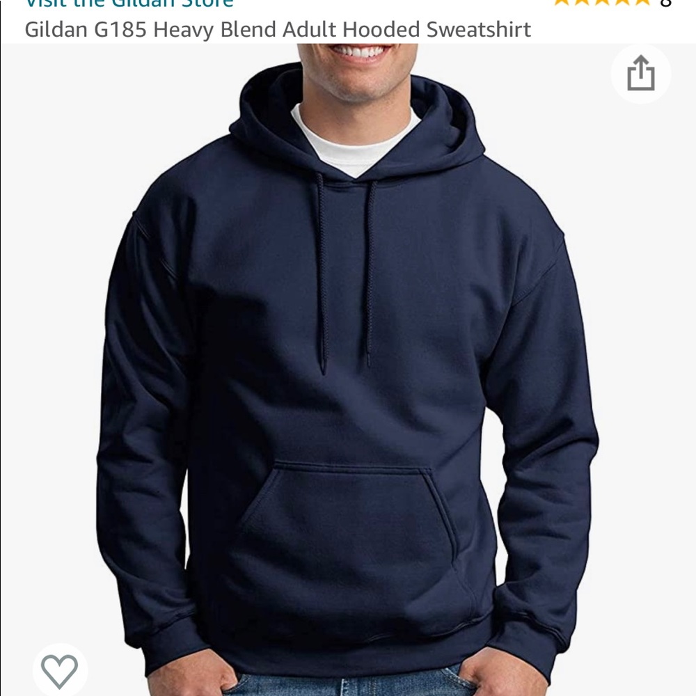 Gulden heavy blend hoodie sweater